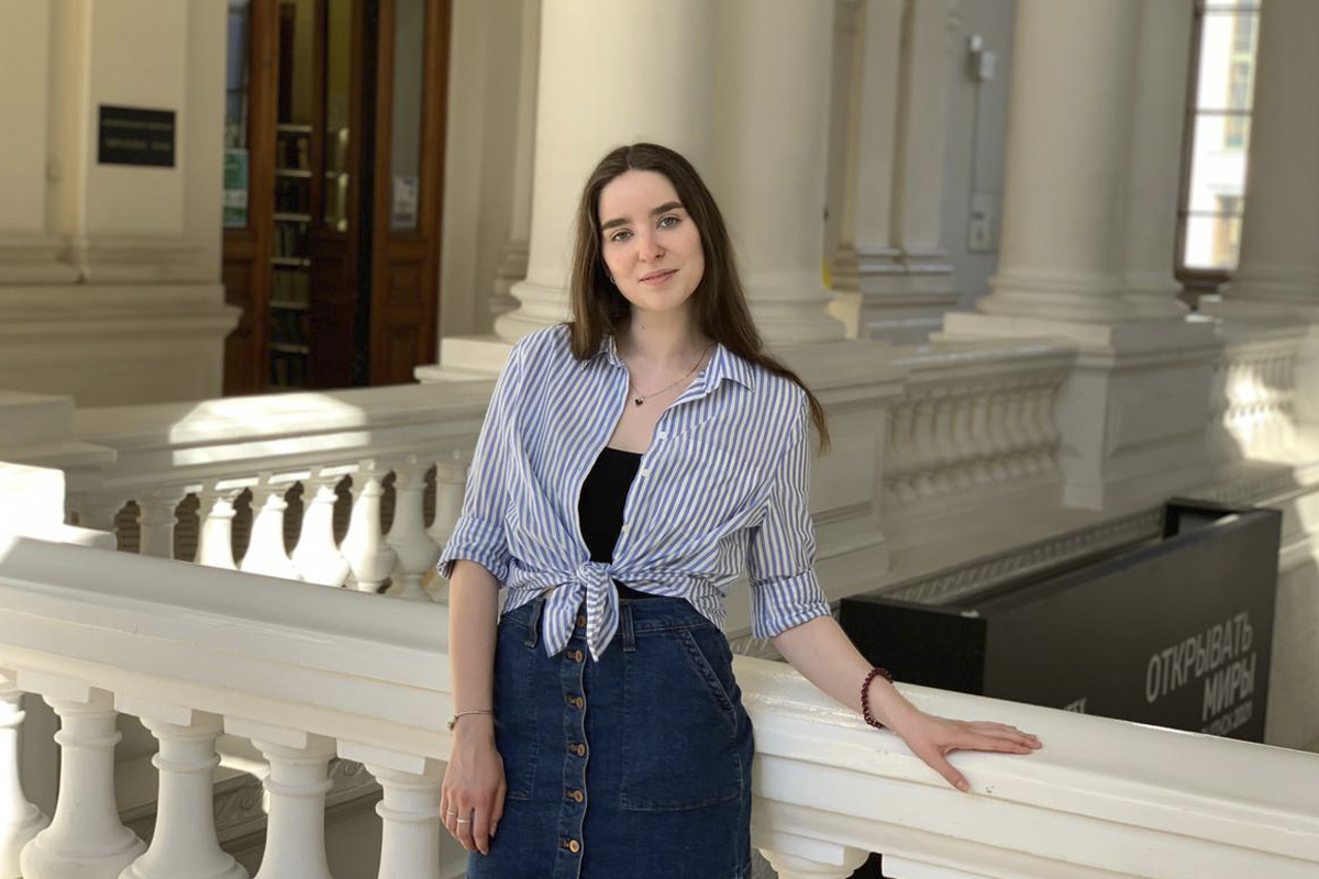 SPbPU student Elizaveta Romanchuk won the All-Russian Open Competition for the appointment of scholarships of the President of the Russian Federation