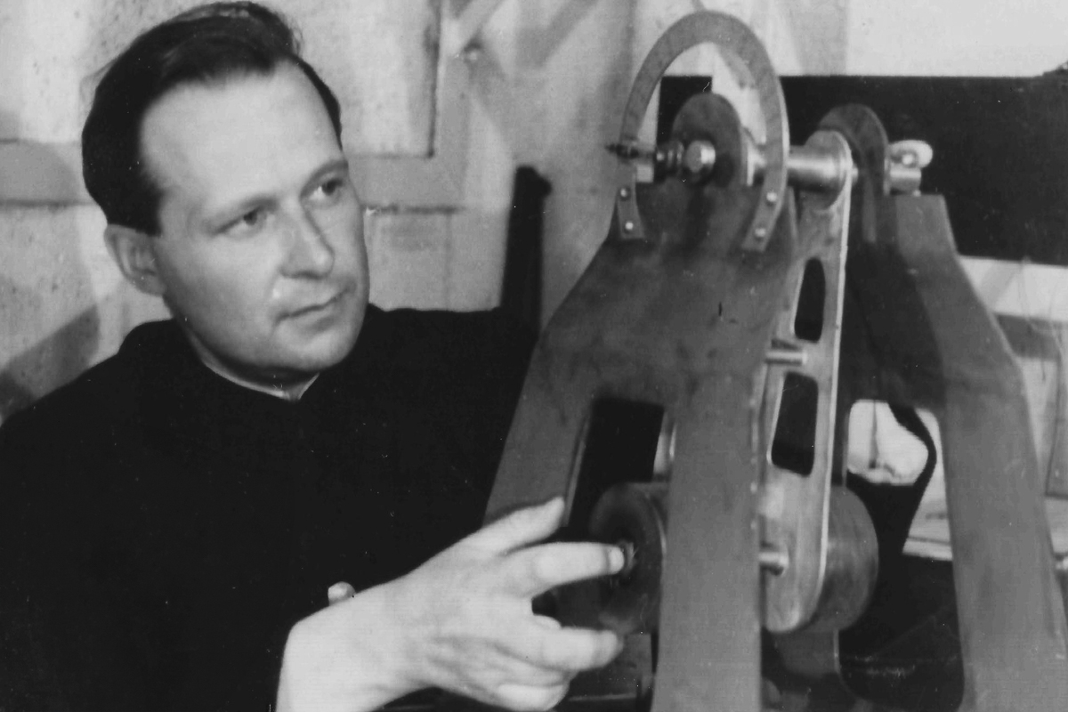 Константин Иванов на ледоколе, 1946 год 