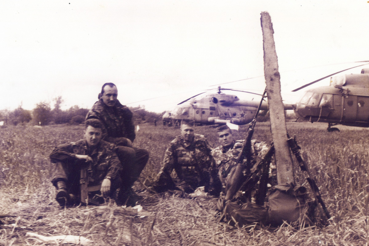 Служба в Чечне