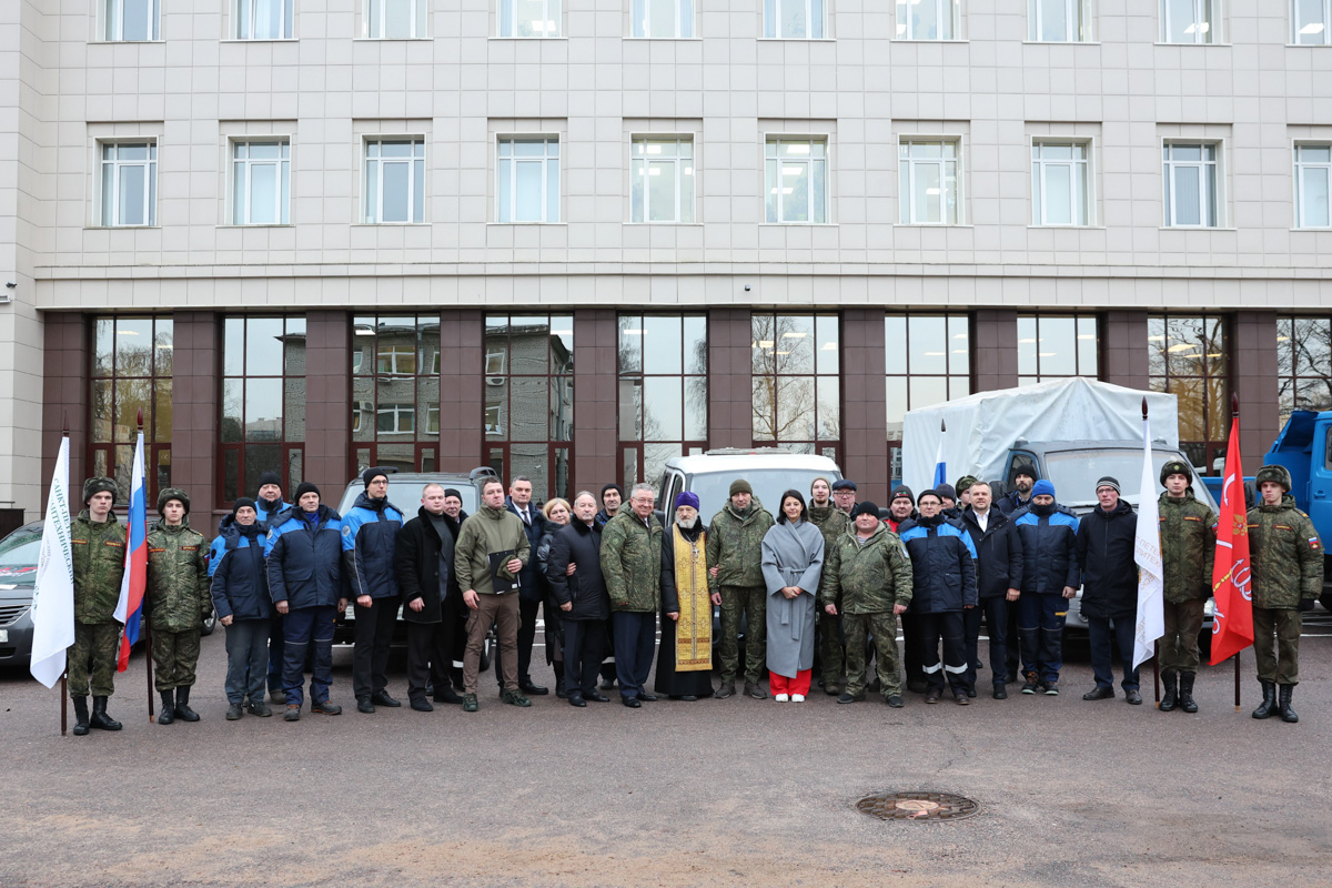 С марта 2022 года Политех помогает военнослужащим и мирным жителям, находящимся в зоне боевых действий