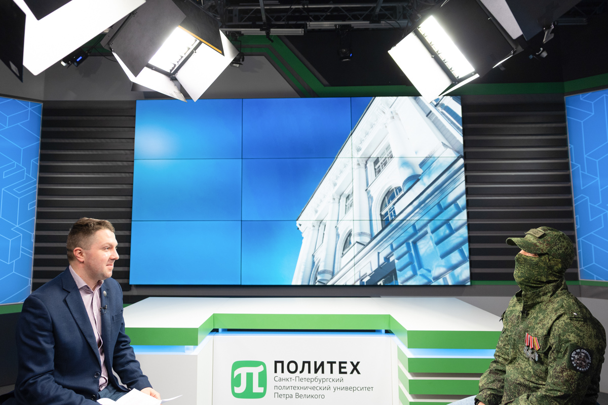 Гость телестудии Политеха рассказал о службе в войсках БПЛА